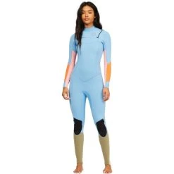 Billabong 3/2mm Salty Dayz Full Wetsuit In Heat Wave