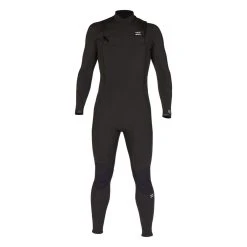 Billabong 403 Absolute Chest Zip Full Wetsuit In Black