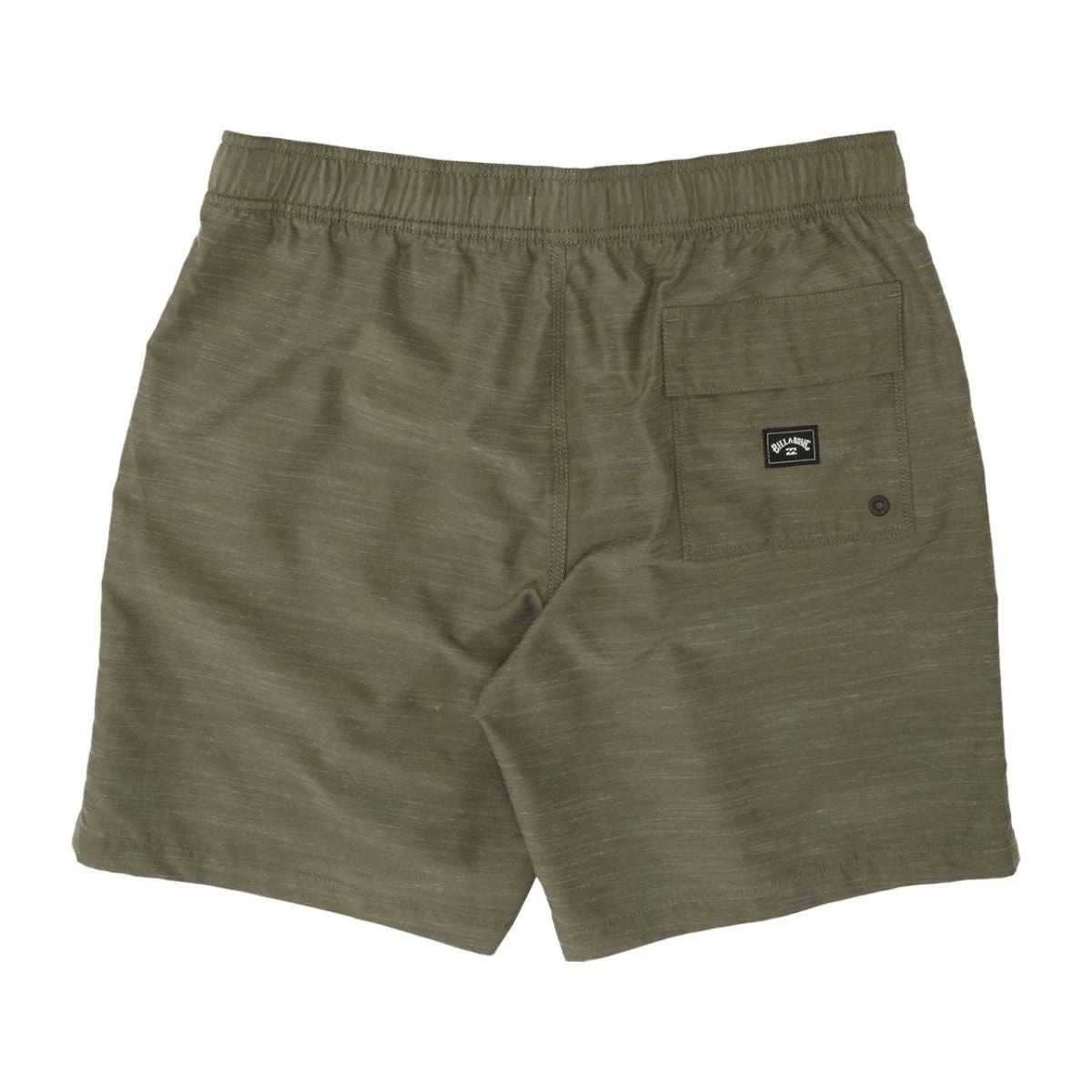 Billabong Boys All Day Slub Elastic Boardshort In Army - Image 2