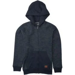 Billabong Boys Balance Zip Hoody In Navy