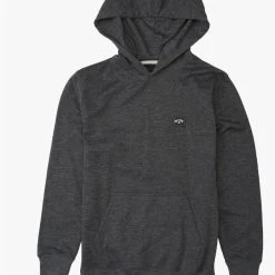 Billabong Kids All Day Pullover Hoodie In Black