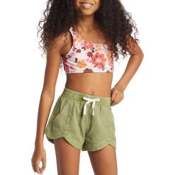 Billabong Mad For You Girls Shorts In Avocado