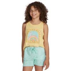 Billabong Mint To Be Girls Short In Mint Chip