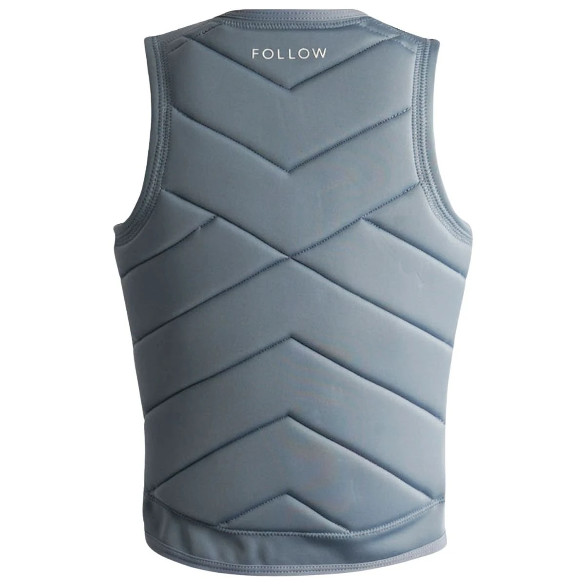 Follow Atlantis Ladies Comp Wake Vest In Ash/Blue - Image 2