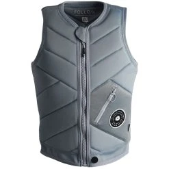 Follow Atlantis Ladies Comp Wake Vest In Ash/Blue