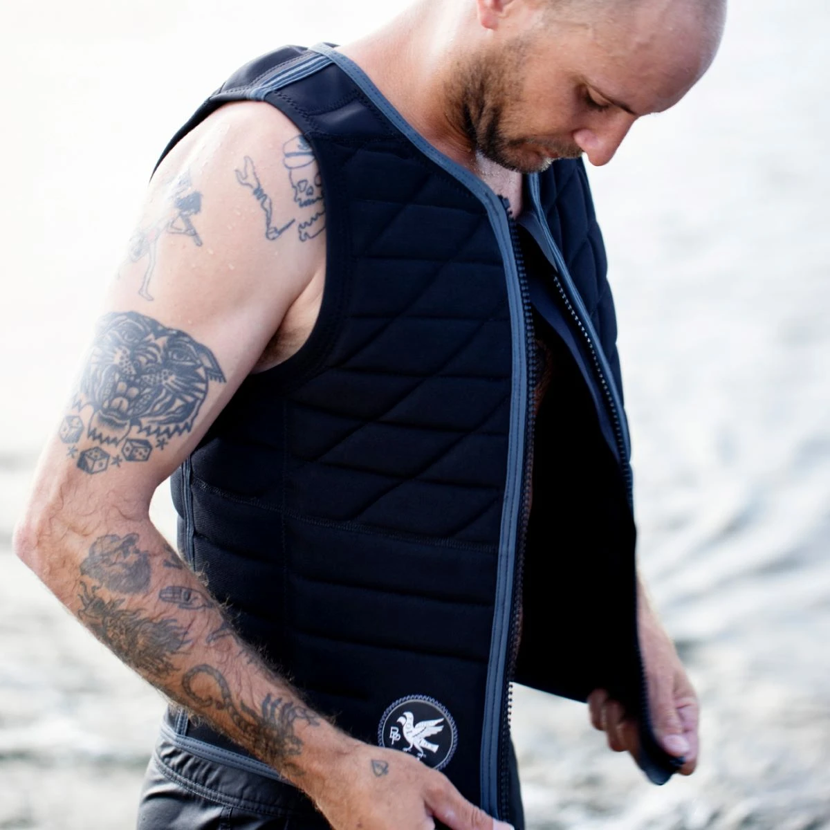 Follow B.P. Plus Comp Wake Vest In Blackout - Image 3