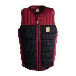 Follow Employee Of The Month Comp Wake Vest In Black/Maroon
