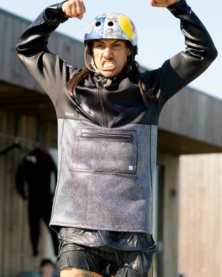 Follow Layer 3.12 Pro Neo Anorak In Pedro Black - Image 2