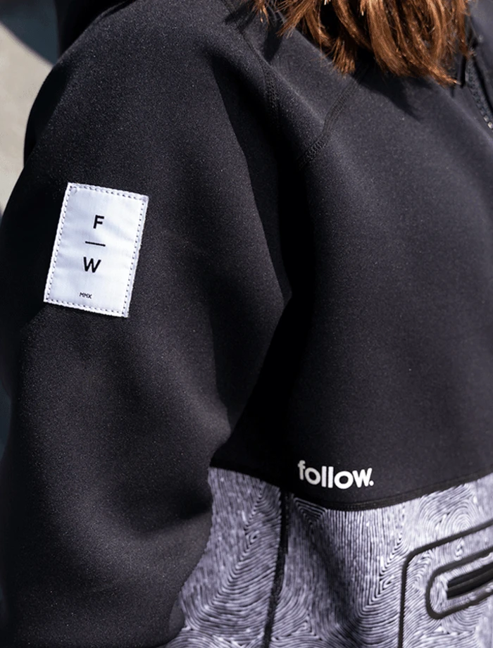 Follow Layer 3.12 Pro Neo Anorak In Pedro Black - Image 3