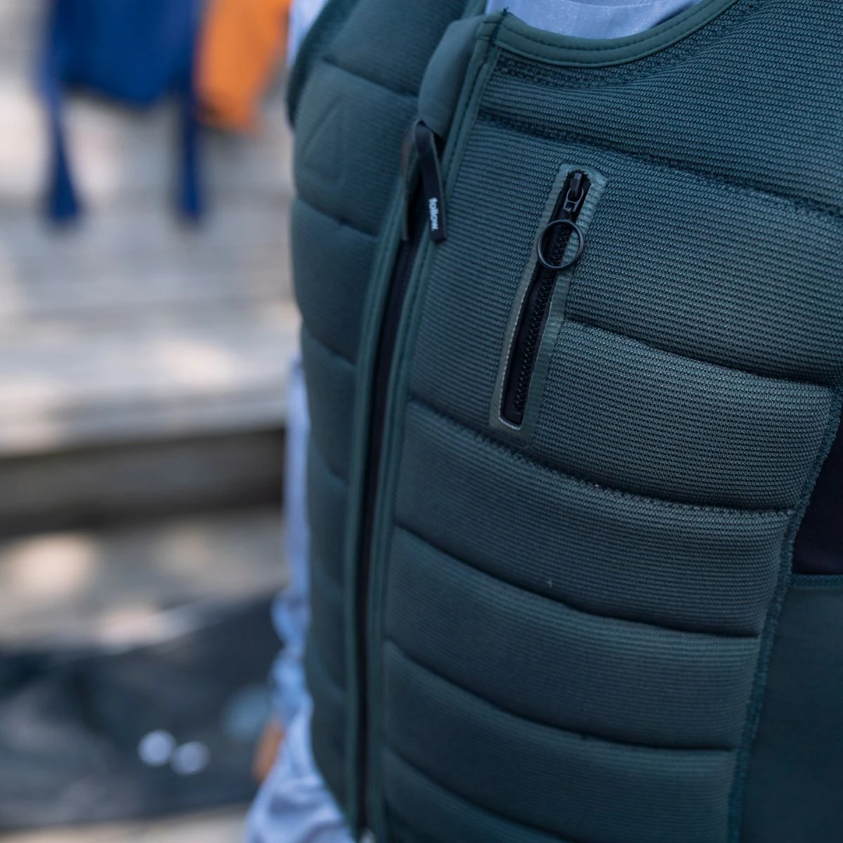 Follow TBA Comp Wake Vest In Olive - Image 4