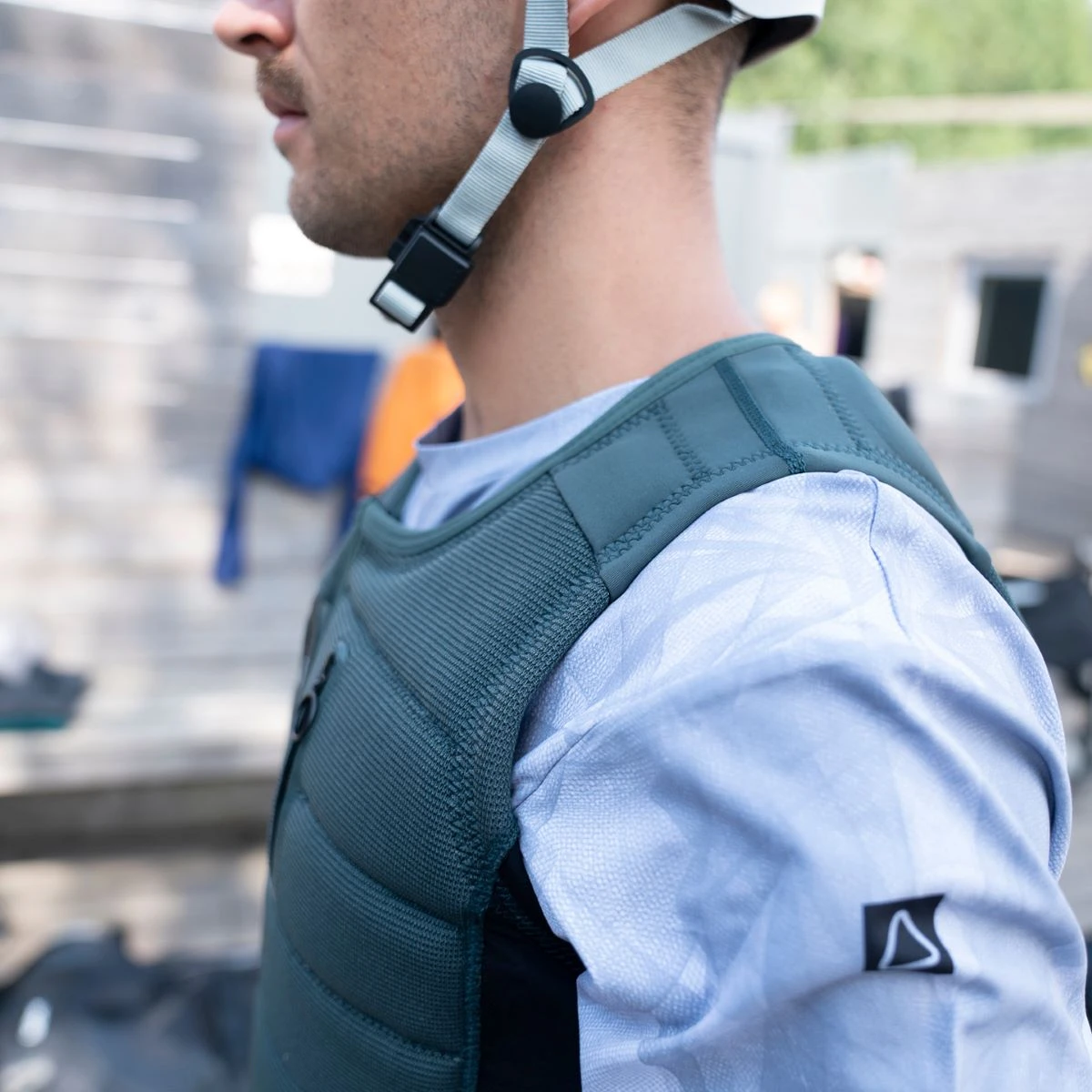 Follow TBA Comp Wake Vest In Olive - Image 6