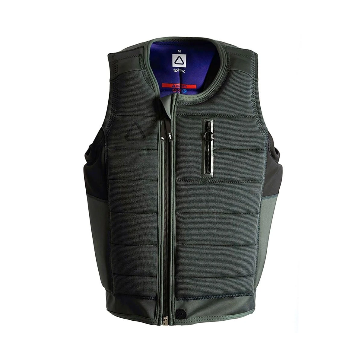 Follow TBA Comp Wake Vest In Olive