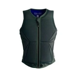 Follow The Rosa Ladies Comp Wake Vest In Olive