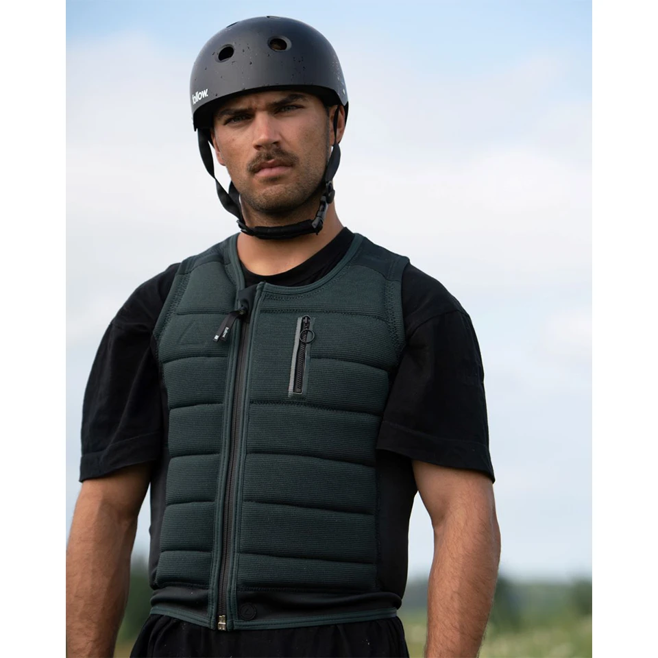 Follow TBA Comp Wake Vest In Olive - Image 5