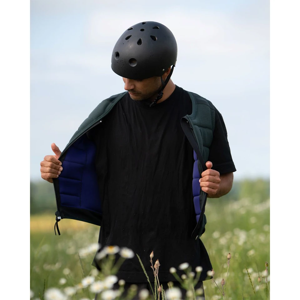 Follow TBA Comp Wake Vest In Olive - Image 3