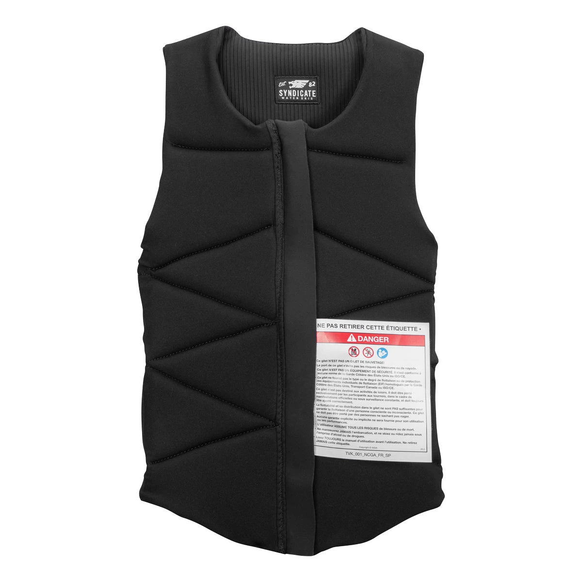 HO Sports HO Syndicate Rebel Comp Wake Vest In Black - Image 3