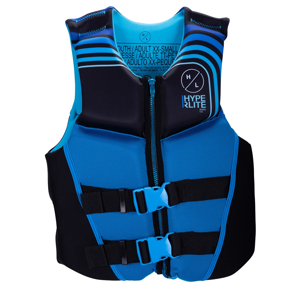 Hyperlite Boy's Junior Indy CGA Life Jacket In Blue
