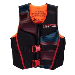 Hyperlite Boy's Youth Indy CGA Life Jacket In Black/Red