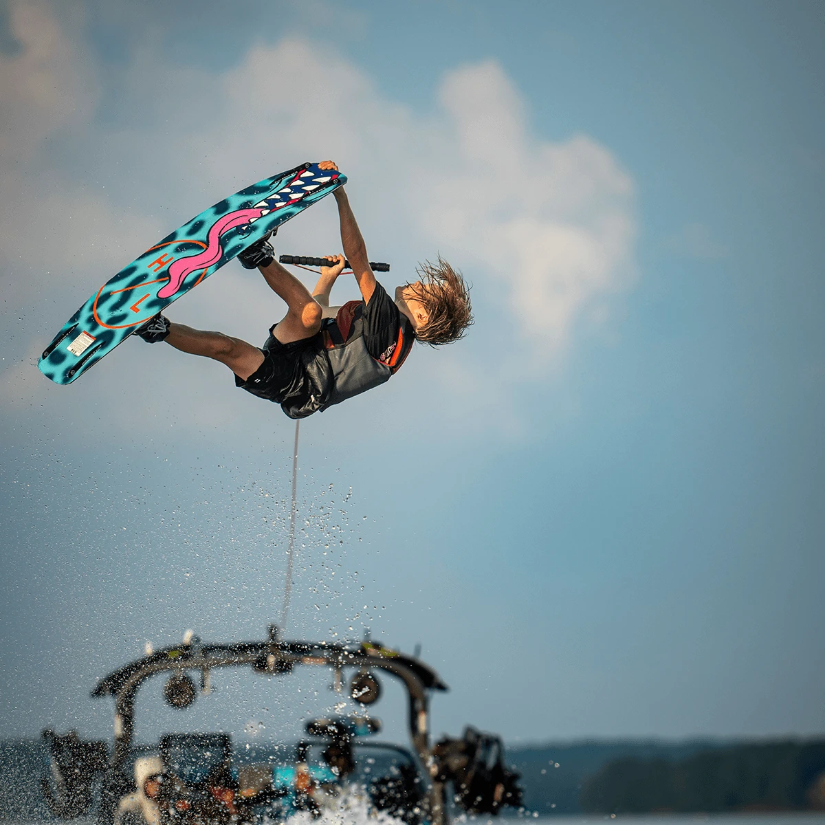 Hyperlite Murray Jr W/Remix Kids Wakeboard Package 2023 - Image 2