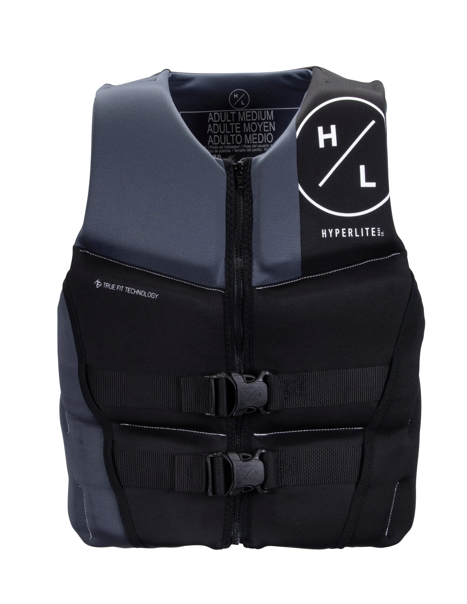 Hyperlite Prime CGA Life Jacket In Ash / Black