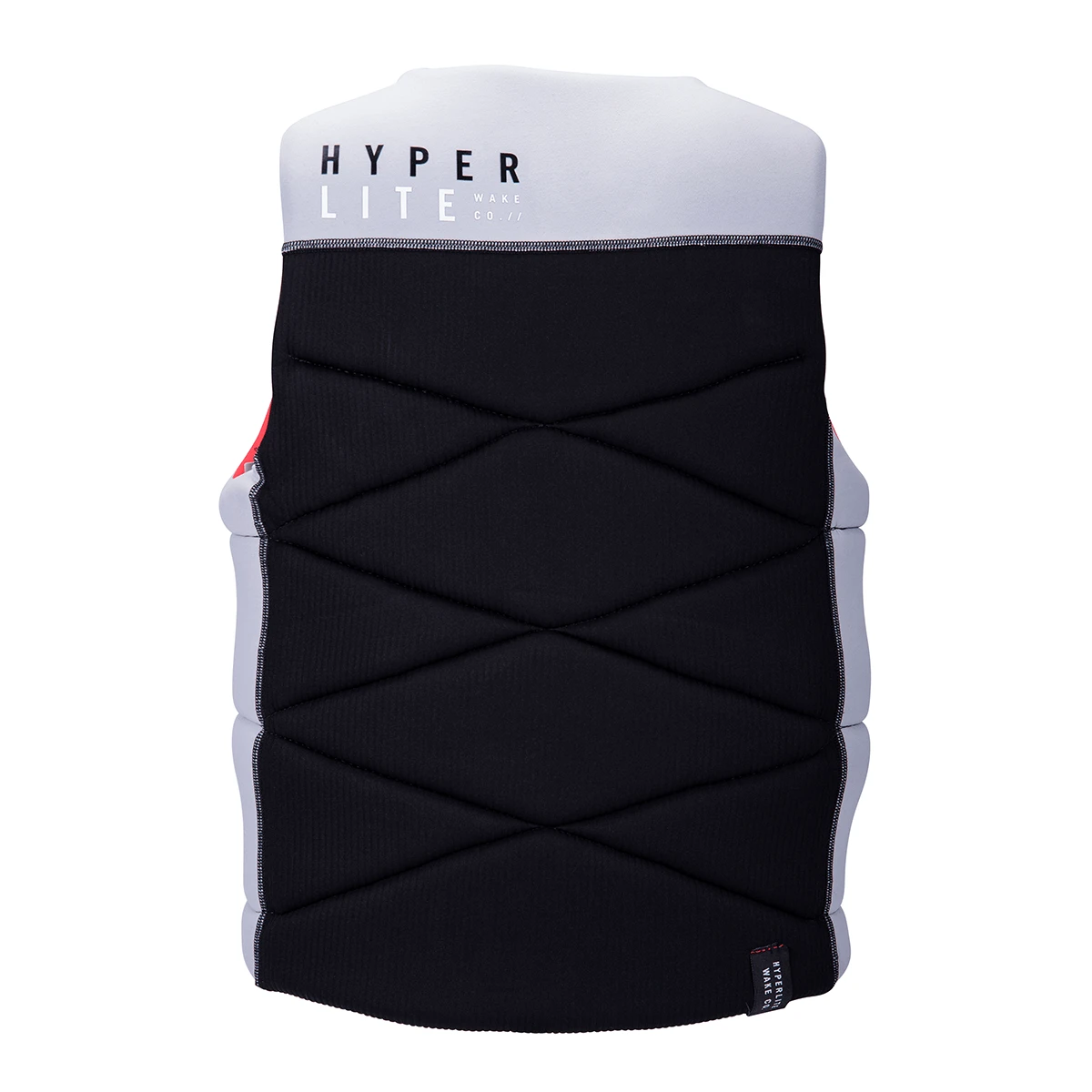 Hyperlite Riot Comp Wake Vest In Black/Red - Image 2