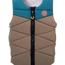 Hyperlite Riot Comp Wake Vest In Olive / Emerald