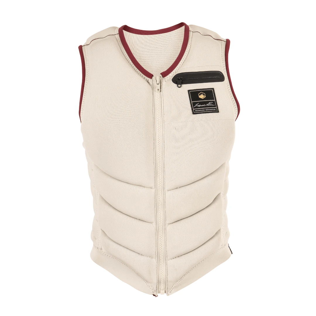 Liquid Force Breeze Heritage Comp Wake Vest In Vanilla - Image 2
