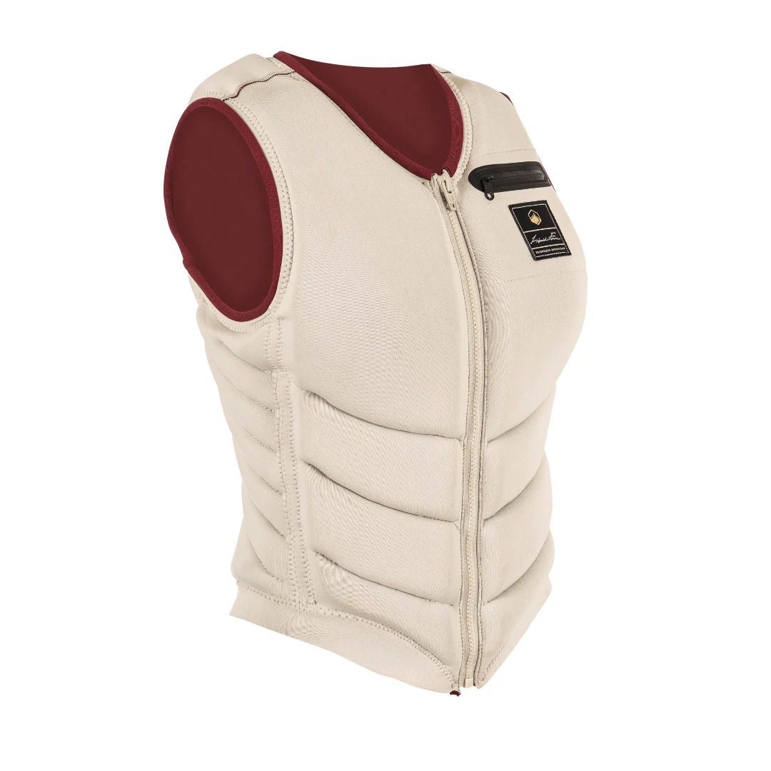 Liquid Force Breeze Heritage Comp Wake Vest In Vanilla