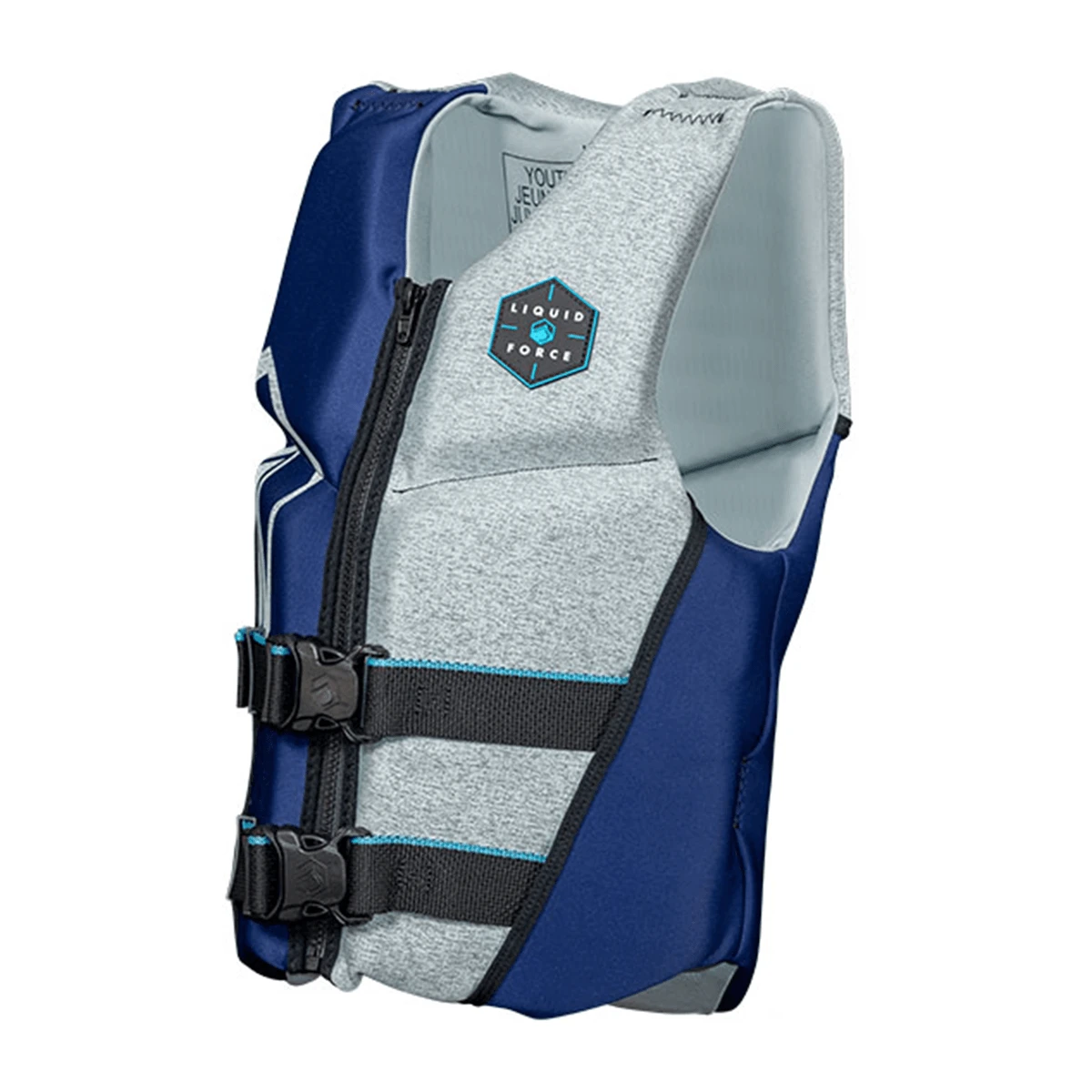 Liquid Force Koa Junior CGA Life Jacket In Navy/Heather - Image 2