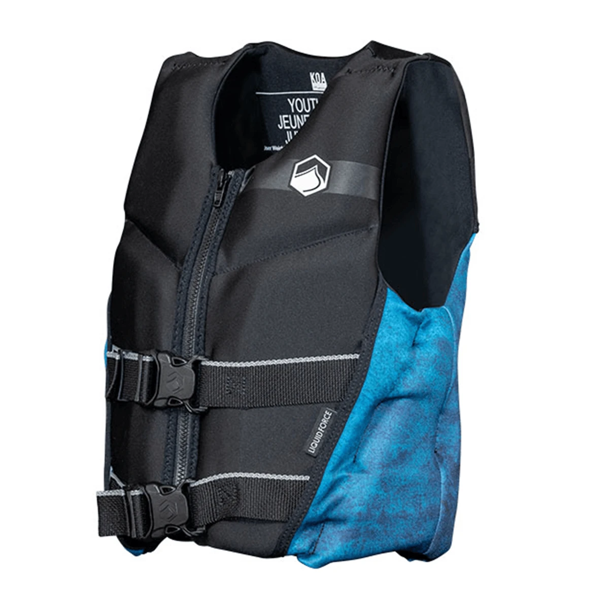 Liquid Force Ruckus Hudson Youth CGA Life Jacket In Black - Image 2