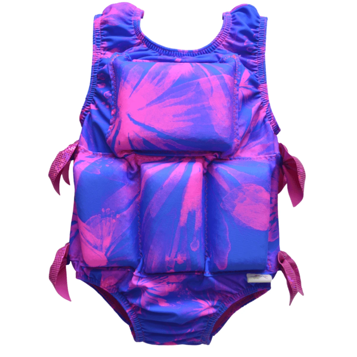 My Pool Pal Girl's Flotation Swimsuit Floral Exposure