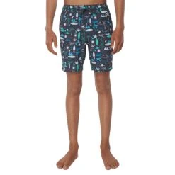 O'Neill Boys Mashup Volley Boardshorts In Graphite