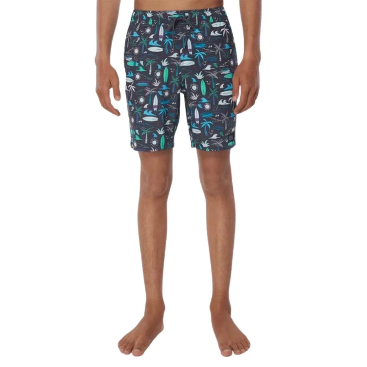 O'Neill Boys Mashup Volley Boardshorts In Graphite