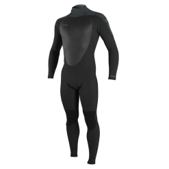O'NEILL WETSUITS O'Neill Epic 3/2 BZ Full Wetsuit In Black/Gunmetal