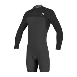 O'NEILL WETSUITS O'Neill Hyperfreak 2mm CZ L/S Spring Wetsuit In Black