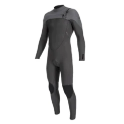 O'NEILL WETSUITS Oneill Psycho Tech 4/3mm Chest Zip Full Wetsuit In Midnight Oil And Smoke