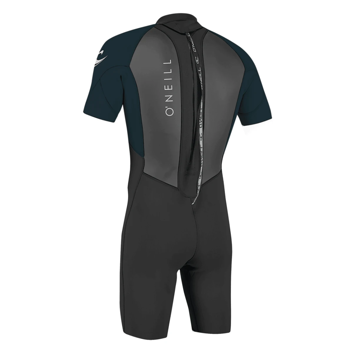O'NEILL WETSUITS Oneill Reactor-2 2mm Back Zip Spring Wetsuit In Black And Slate - Image 2