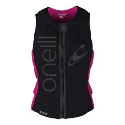 O'NEILL WETSUITS O'Neill Women's Slasher Comp Vest In Black/Berry 2021