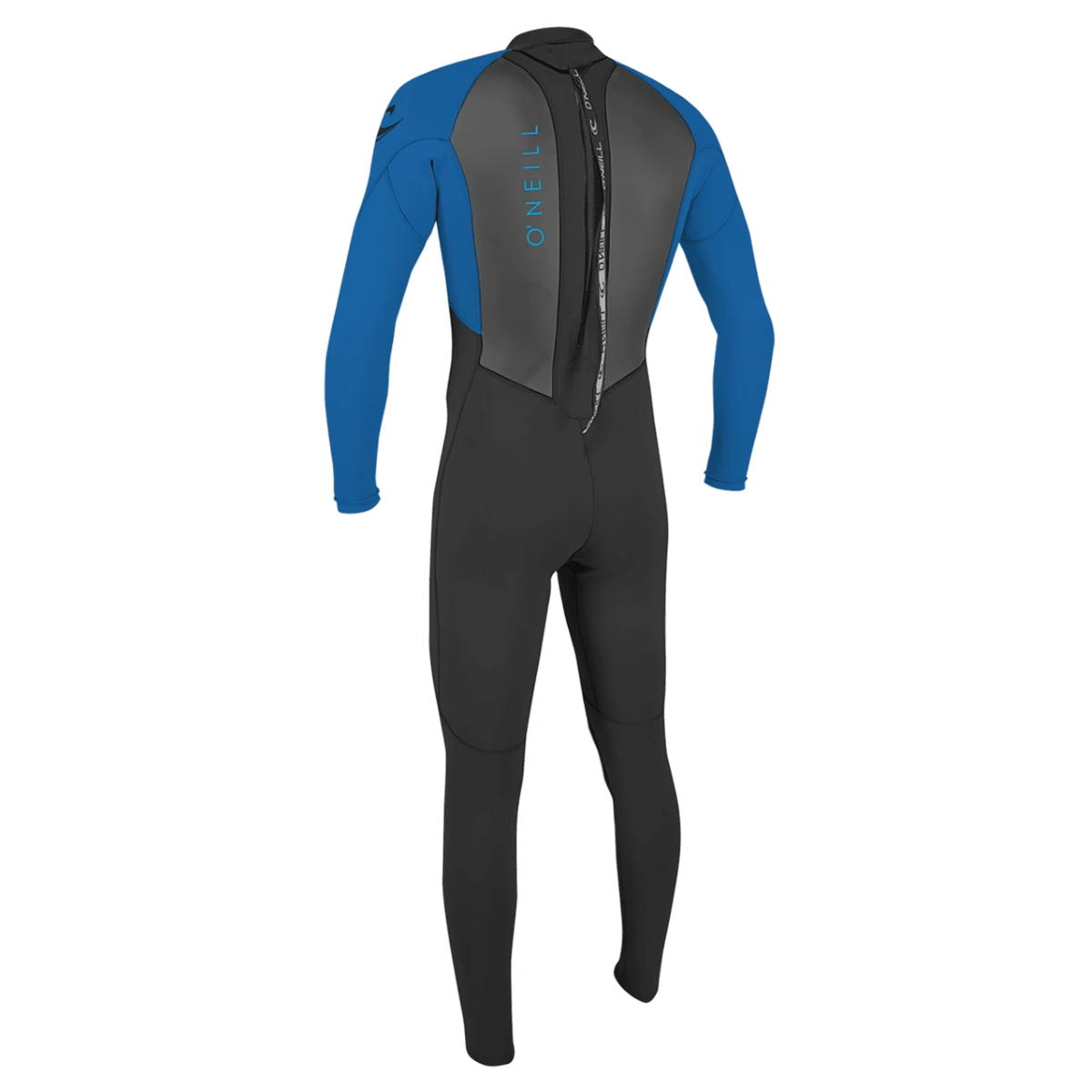 O'NEILL WETSUITS O'Neill Youth Reactor-2 3/2mm BZ Full Wetsuit In Black/Ocean - Image 2