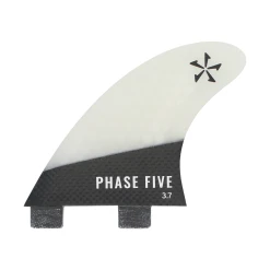 Phase 5 Carbon Twin Fin Set 3.7"