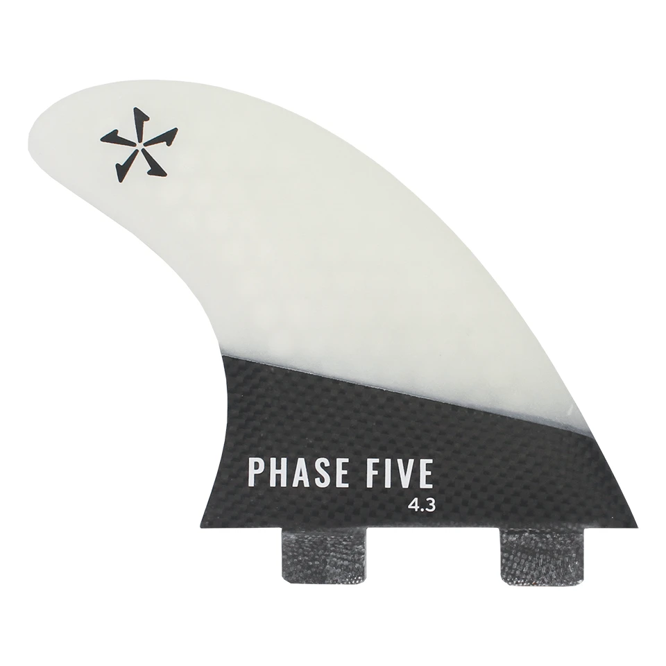 Phase 5 Carbon Twin Fin Set 4.3" - Image 2