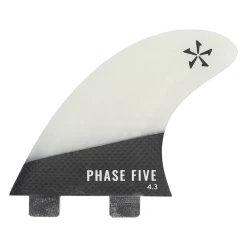 Phase 5 Carbon Twin Fin Set 4.3"