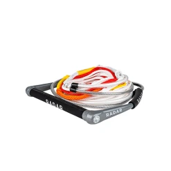 Radar Deep V 15 In. Diamond Grip Handle W/5 Section Ski Combo In Silver / White