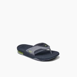 Reef Kids Fanning Grey/Volt Kids Sandal