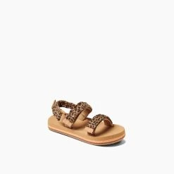 Reef Little Ahi Convertible Leopard