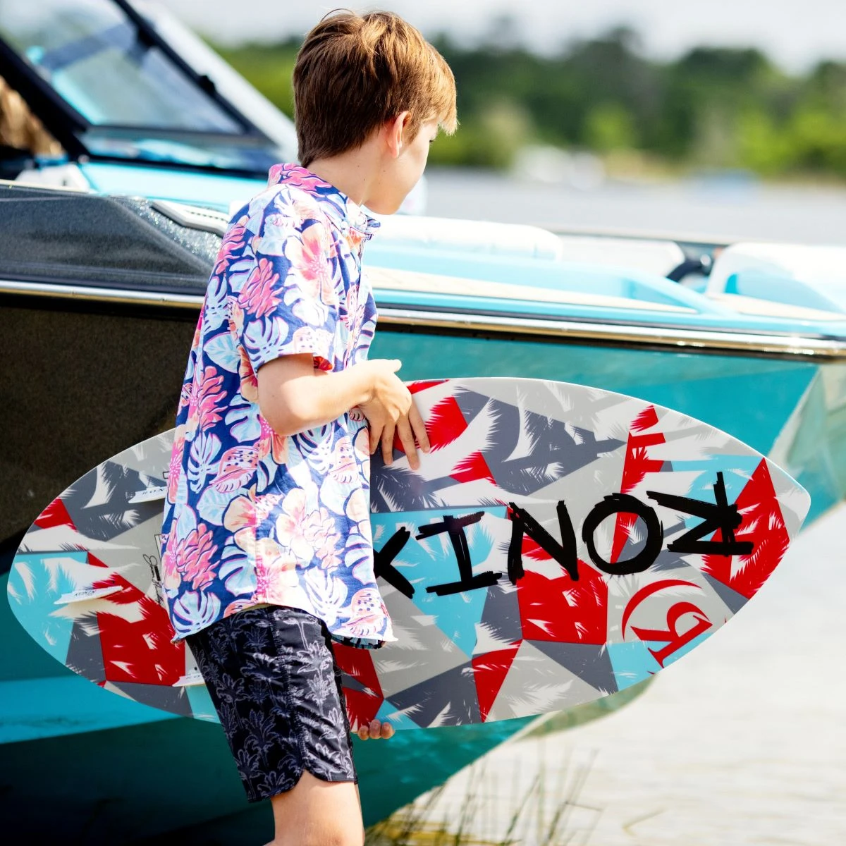 Ronix Kid's Super Sonic Space Odyssey Skimmer Wakesurf Board 2023 - Image 2