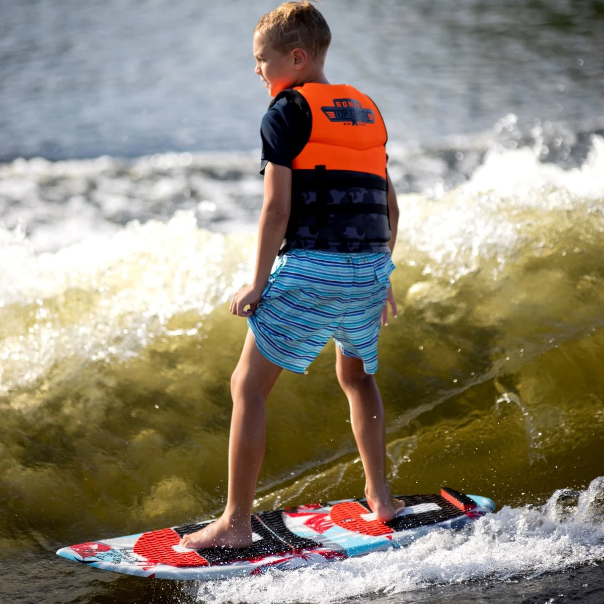 Ronix Kid's Super Sonic Space Odyssey Skimmer Wakesurf Board 2023 - Image 6