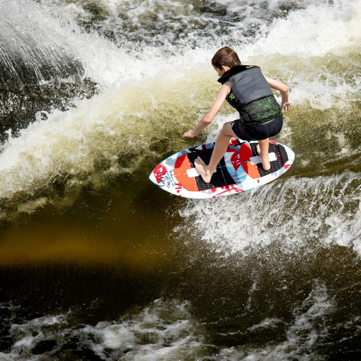 Ronix Kid's Super Sonic Space Odyssey Skimmer Wakesurf Board 2023 - Image 4