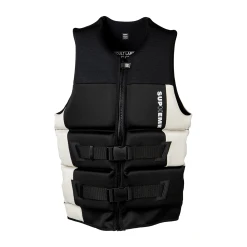 Ronix Supreme Yes CGA Life Jacket In Black / Sand