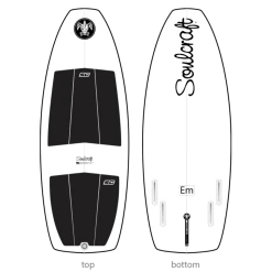 Soulcraft EM A-Series Wakesurf Board 2022